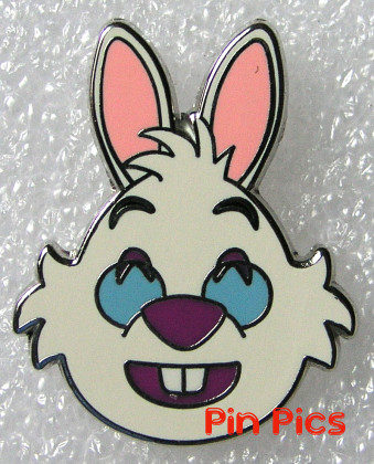 White Rabbit - Alice in Wonderland - Emoji Blitz Grin