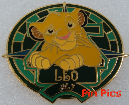 WDW - Simba - Leo - Zodiac POM Series - July 2001