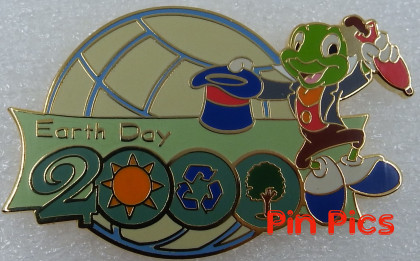 WDW - Jiminy Cricket - Hat Off - Earth Day 2000