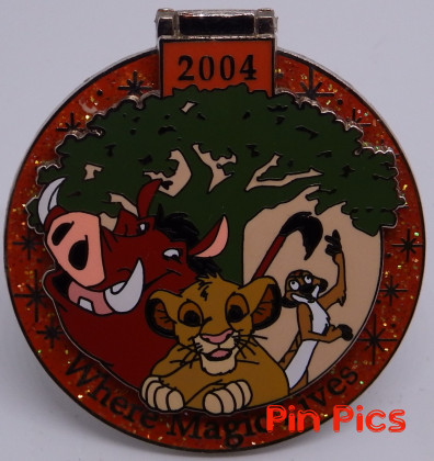 WDW - Simba, Timon & Pumbaa - Where the Magic Lives 2004 - Annual Passholder