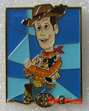Loungefly - Woody - Toy Story - Stained Glass Characters - Pixar - Mystery