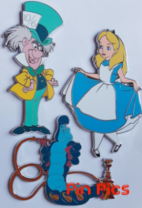 DLP - Set - Alice in Wonderland - Pin Trading Time
