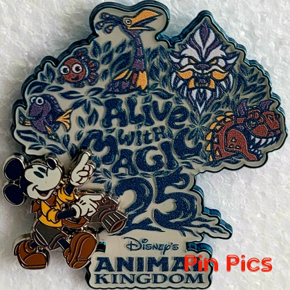 WDW - Mickey, Kevin, Nemo, Dory, Yeti - Alive with Magic - Animal Kingdom 25th Anniversary