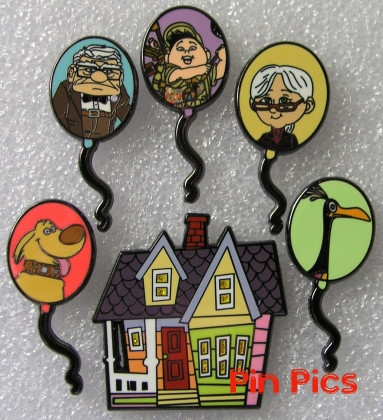 Loungefly - Pixar UP - House and Balloon Set - Mystery