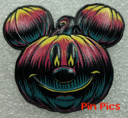 Mickey Head Jack O Lantern - Pumpkin - Halloween