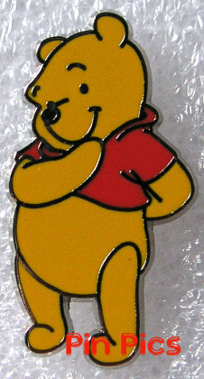 Pooh and Eeyore 2 pin Set - Pooh Only