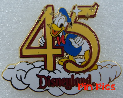DL - Donald Duck - Disneyland 45th Anniversary - There's Magic in the Stars