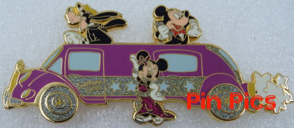 DCA - Mickey, Minnie and Goofy - Superstar Limo - Wheels Spin