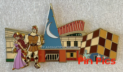 DEC - Hercules and Megara - Hercules - Treasures of the Animation Studios - Roy E. Disney Building