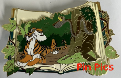 WDI - Shere Khan and Kaa - Jungle Book - 55th Anniversary - Tiger Snake