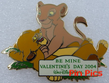 WDW - Simba and Nala - Sweetheart Collection - Valentines Day 2004 - Lion King