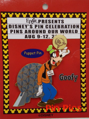 6286 - WDW - Goofy Puppet - 2001 Pins Around Our World Celebration