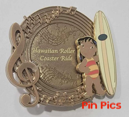 DSSH - Lilo and Stitch - Hawaiian Roller Coaster Ride - Music - D23