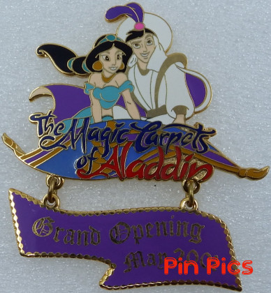 WDW - Aladdin and Jasmine - The Magic Carpets of Aladdin - Grand Opening