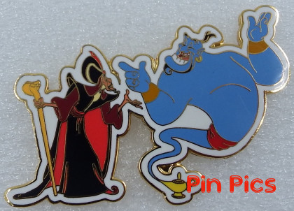 WDW - Genie and Jafar - Aladdin - Wild World of Sports - Event 6 - Mickeys Super Star Trading Team