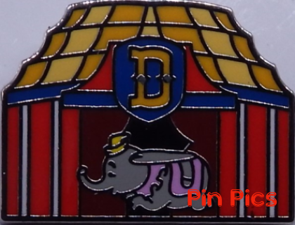 WDW - Dumbo the Flying Elephant - Ride - Tiny Kingdom Series 4