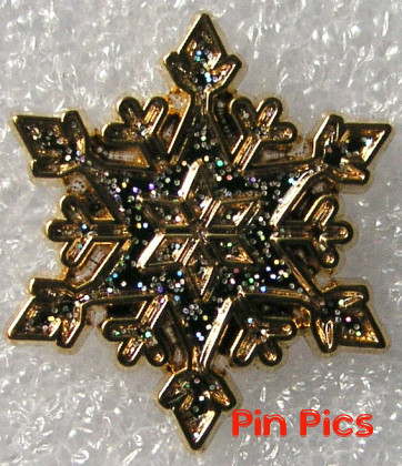 SDR - Frozen Pin set - Gold Snowflake - Shanghai Post Office