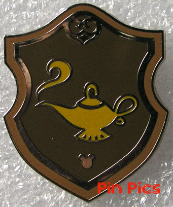 WDW - Jasmine Lamp - Aladdin - Princess Crest and Emblem - Hidden Mickey