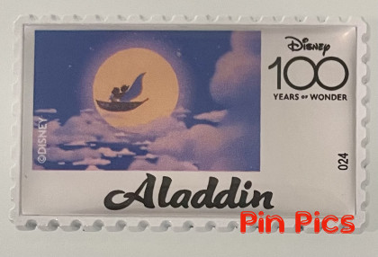 IKNOWK - Aladdin and Jasmine Magic Carpet Ride - Disney 100 Stamps - 024
