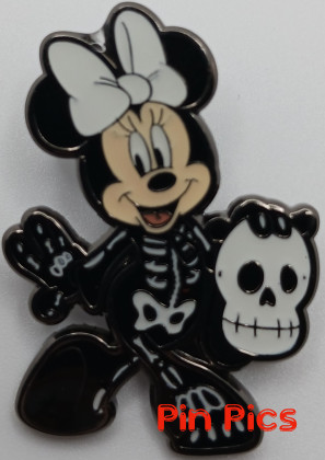 Loungefly - Minnie Mouse - Glow-In-The-Dark Skeleton - Halloween