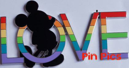 DLP - Mickey - Love - Rainbow - Jumbo