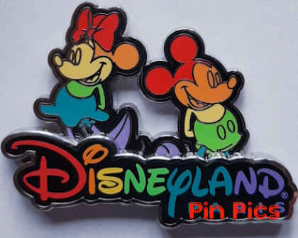 DLP - Mickey and Minnie Mouse - Rainbow Logo