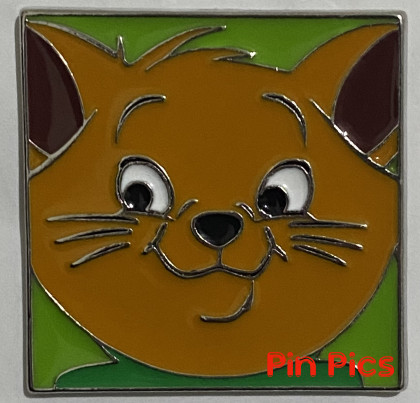 Neon Tuesday - Toulouse - Aristocats Kitty Portrait - Square