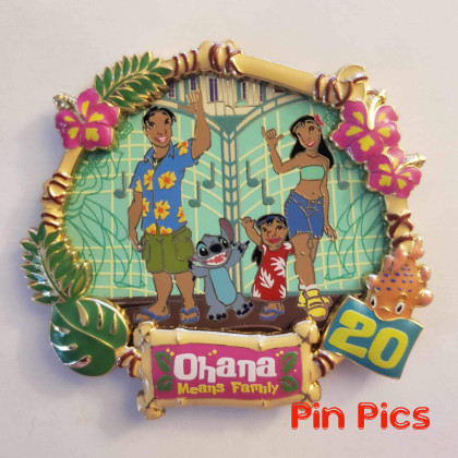 DEC - David, Stitch, Lilo and Nani - On Road Trips - Ohana Means Family - 20th Anniversary