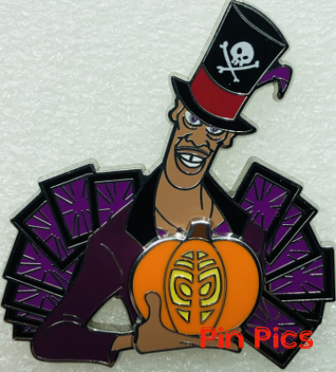 Dr Facilier Holding a Pumpkin - Princess and the Frog - Halloween