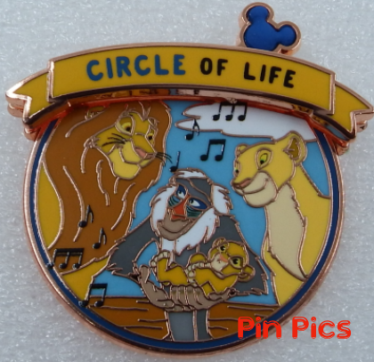 WDW - Mufasa, Sarabi, Rafiki and baby Simba - Circle of Life - Magic of Music - Magic Happins - Mystery - Lion King