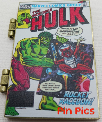 Rocket Raccoon - The Incredible Hulk - Marvel First Appearance Heroes - Hinged Comic Book