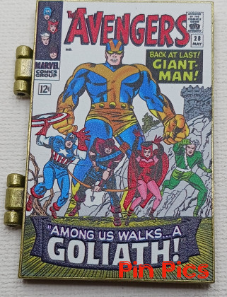 The Collector - Avengers Giant-Man - Marvel First Appearance Villains - Hinged Comic Book