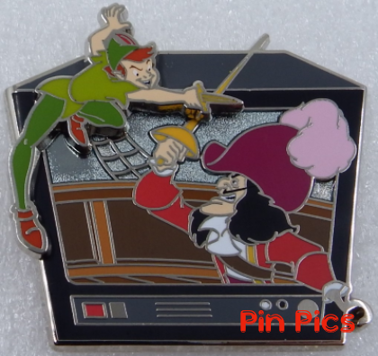 WDW - Captain Hook and Peter Pan - Television - Magical Movie Moment - Magic HapPins