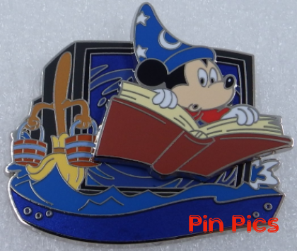 WDW - Sorcerer Mickey and Broom - Fantasia - Television - Magical Movie Moment - Magic HapPins