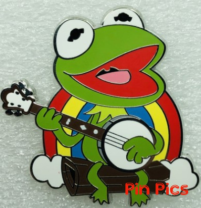 Kermit the Frog Playing Banjo - Rainbow - Muppets