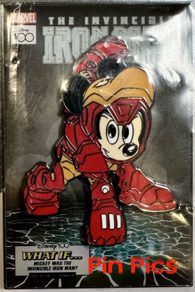 Mickey - Invincible Iron Man - Marvel - What If - Disney 100 - Comic Book Cover