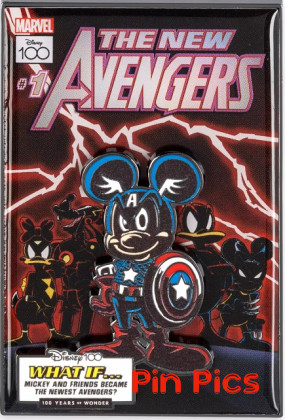 Mickey, Minnie, Donald, Daisy and Goofy as New Avengers - Marvel - What If - Disney 100 - Comic Book Cover