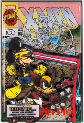 Mickey, Donald, and Goofy as X Men -  Marvel - What If - Disney 100 - Comic Book Cover