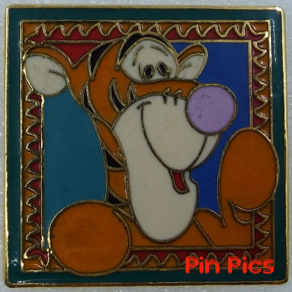 Tigger - Framed Stamp -  Head and Paws