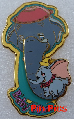 WDW - Dumbo & Mrs Jumbo - Baby Mine - Mothers Day 2002