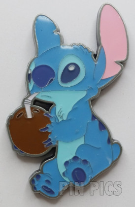 Loungefly - Stitch - Lilo and Stitch - Drinking from a coconut - Hot Topic