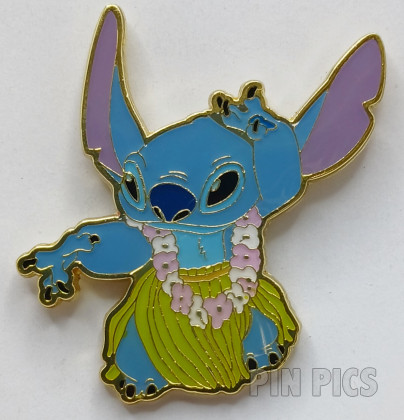 Loungefly - Stitch - Lilo and Stitch - Dancing in a grass hula skirt - Hot Topic