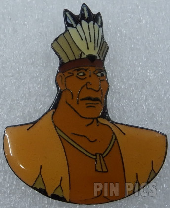 ProPin - Chief Powhatan - Pocahontas