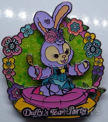 HKDL - StellaLou - Duffy's Tea Party - Purple Bunny Rabbit - Duffy and Friends