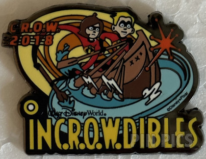 WDW - Dash and Elastagirl - Incredibles - Canoe Race of the World