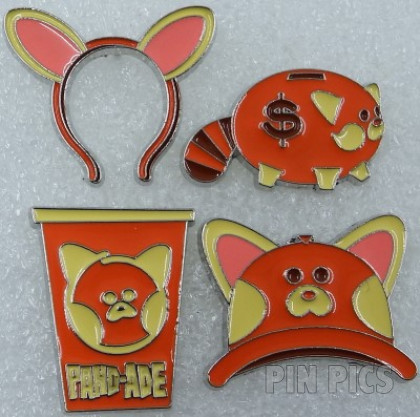 Box Lunch - Turning Red - Panda Merchandise - Set