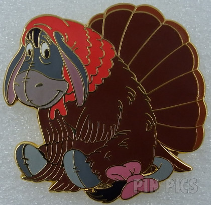 WDW - Eeyore - Turkey Costume - Thanksgiving 2001