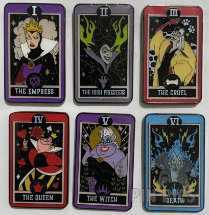 Loungefly - Villains Tarot Card Set - Mystery