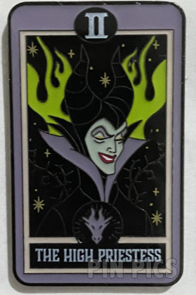 Loungefly - Maleficent - High Priestess - Card 2 - Villains Tarot Card - Mystery
