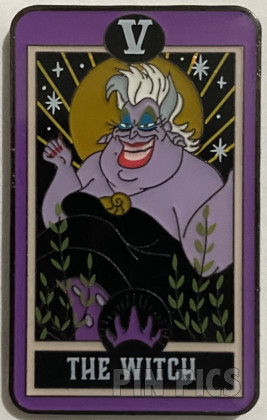Loungefly - Ursula - Witch - Card V - Villains Tarot Card - Mystery